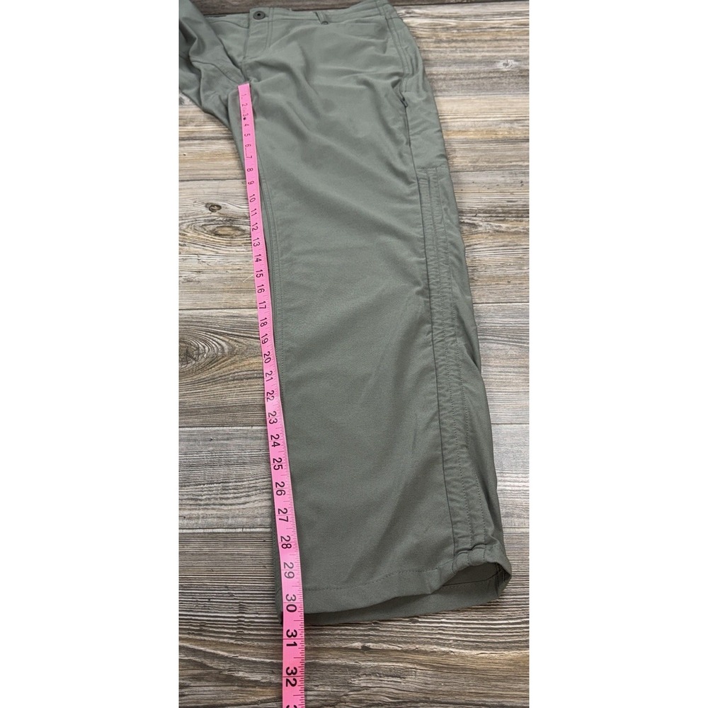 NEW  Kuhl Women's Trekr Pants‎ W/Capri Conversion Olive Green 14P Hike Gorpcore - Picture 12 of 16
